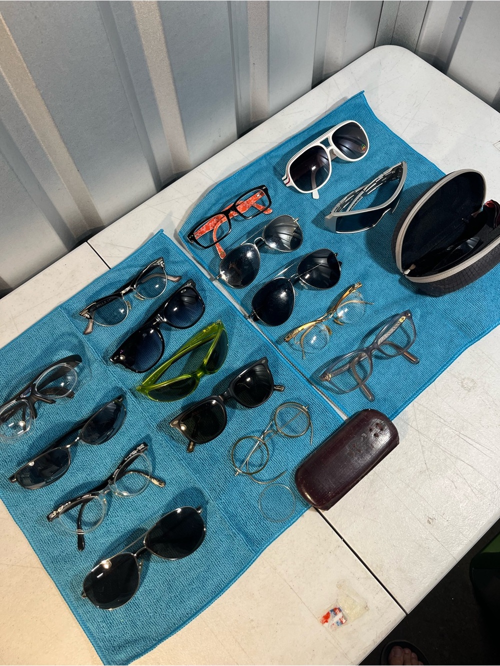 Vintage Eyewear Sunglasses Frame Lot Mix Retro Antique Repair Craft Steampunk